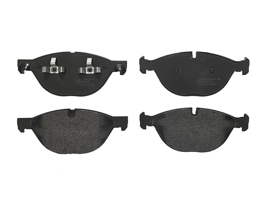 BMW Disc Brake Pad Set - Front (Low-Metallic) 34116865868 - Brembo P06058